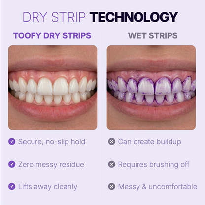 V34 Purple Whitening Strips