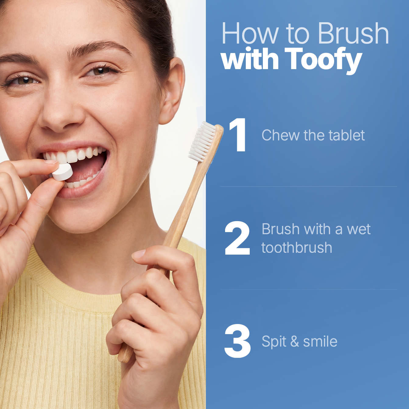 Nano-Hydroxyapatite Toothpaste Tablets