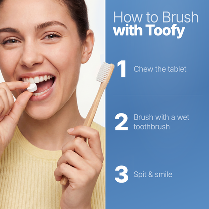 Nano-Hydroxyapatite Toothpaste Tablets