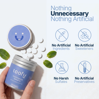 Nano-Hydroxyapatite Toothpaste Tablets