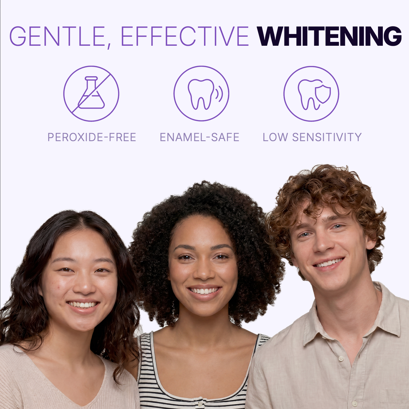 V34 Purple Whitening Strips